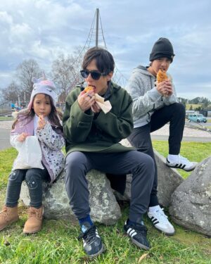 Judy Ann Santos Instagram - Fish and chips    park = perfection ❤️❤️
