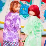 Riisa Naka Instagram - まもなく7月23日お昼１２時❤️
RE. 2ndアニバーサリー💙💙💙
Tシャツと総柄バッグとベルトが🐈✌︎✨
発売になりますっ💚💜💚💜
@re._oyoufukuyasan_ 
RE.を立ち上げてから2年たちました🥹🔥🔥🔥
いつもみんなRE.愛してくれてありがとう🥹❤️
私が毎日頑張れてるのはみんなのおかげだよ🥰🫶🏻LOVE❤️