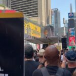 Lola Tung Instagram – I am so proud to be a member of SAG-AFTRA and felt very grateful to be surrounded by incredible artists and creative people this morning at the SAG rally !  If you are able to, consider giving money to the @sagaftrafound to support members in urgent need during this strike.  A majority of members don’t make enough to qualify for health insurance.  Many people are out of work right now.  And in the words of @kyrasedgwickofficial “don’t even get me started on A.I…” We need to see change and fair contracts!! #sagaftrastrong #unionstrong