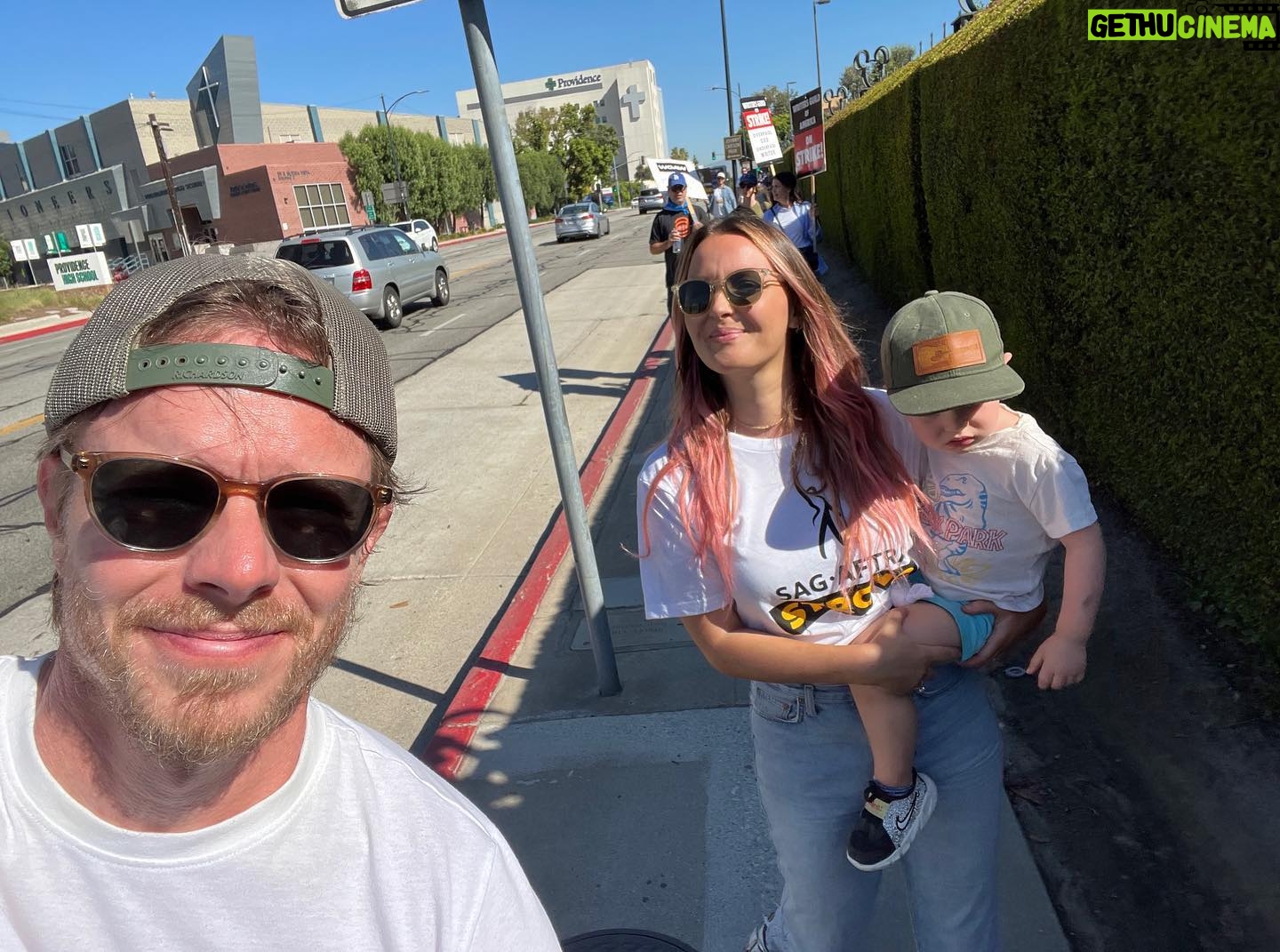 Camilla Luddington Instagram - We call this a “pre-nap protest” 💗 #sagaftrastrong #sagaftrastrike