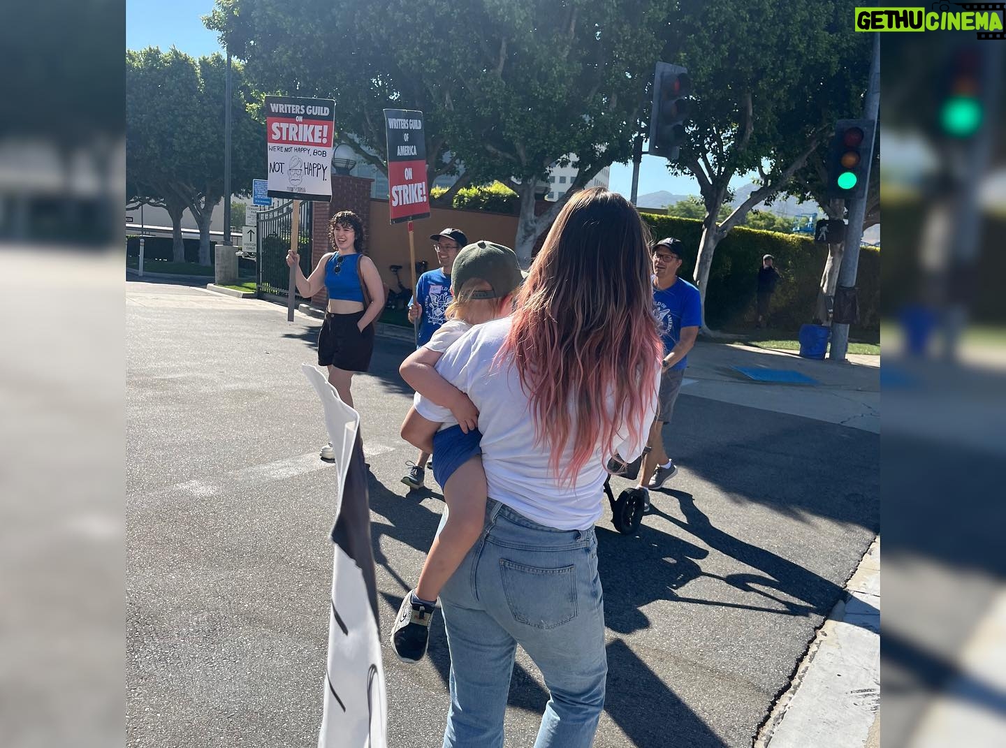 Camilla Luddington Instagram - We call this a “pre-nap protest” 💗 #sagaftrastrong #sagaftrastrike