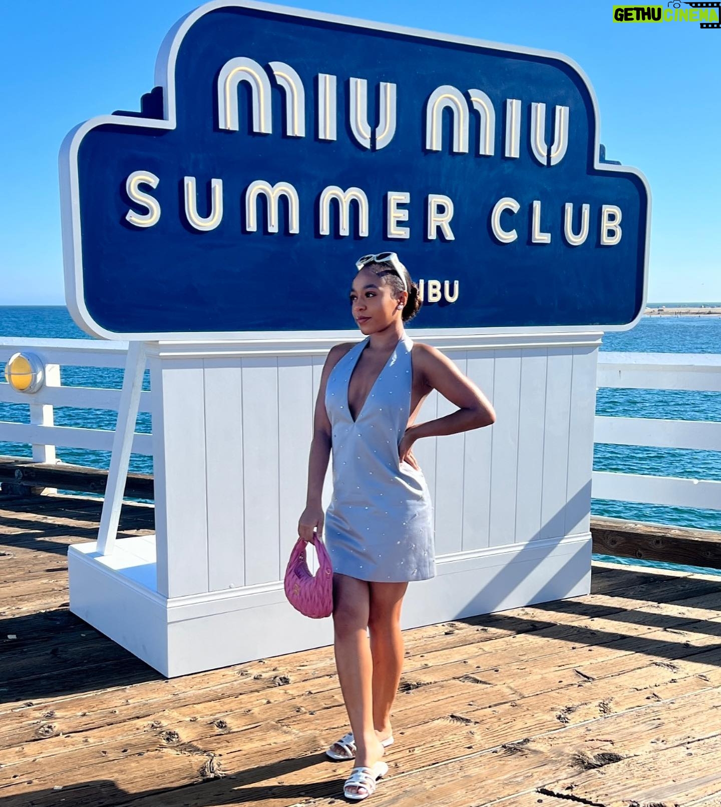 Priah Ferguson Instagram - Thank you for having me💕
@MiuMiu #MiuMiu #MiuMiuClub