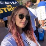 Camilla Luddington Instagram - We call this a “pre-nap protest” 💗 #sagaftrastrong #sagaftrastrike