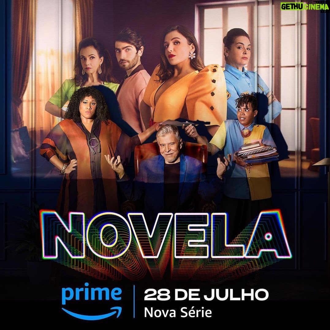 Monica Iozzi Instagram - E VAMO DE COISA BOA???? Hoje tem estreia, hein? Nossa série “NOVELA” chega hoje ao @primevideobr !!!! Eu adorei participar desse projeto. Mesmo!!!! Vocês vão adorar gente! Prometo. E promessa é dívida, hein?
