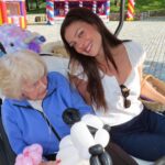 Nicola Peltz Beckham Instagram - We brought the carnival to bunny today 💘🎡🎠🎟️🍭happy 95th my queen! I love you more than I can ever put into words. You are the most amazing woman in the world and I’m the luckiest girl to call you my naunni. I hope all your wishes come true!