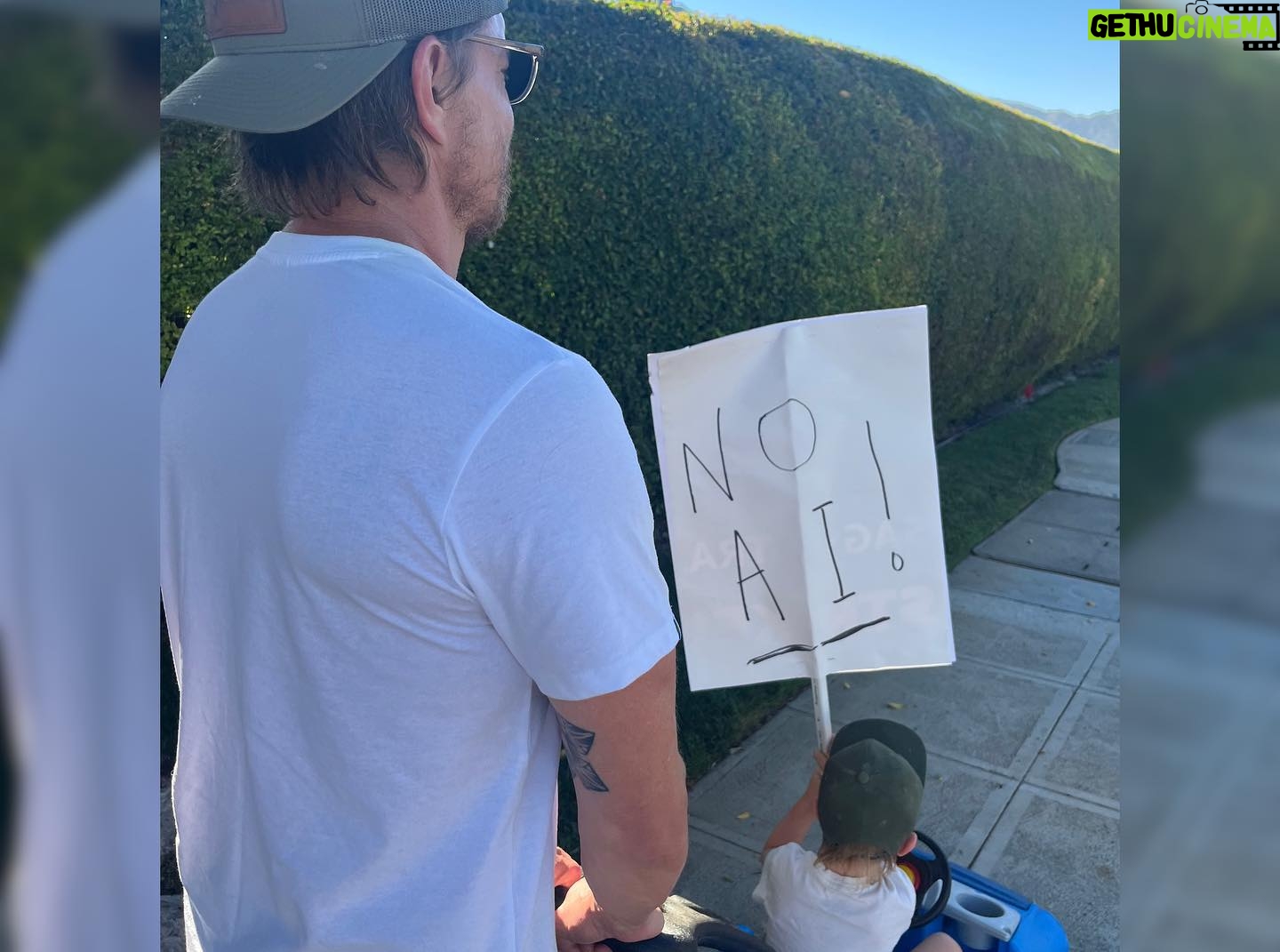 Camilla Luddington Instagram - We call this a “pre-nap protest” 💗 #sagaftrastrong #sagaftrastrike