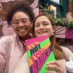 Bonnie Wright Instagram - Wizards 4 climate justice ⚡️🪄pics from a lovely London lunch with @thisisbwright - Bonnie has been the most supportive soul over the years so sharing It’s Not That Radical with her was 🥰❤️‍🔥 get your copy at any good bookstore or via the link in my bio 💘

(and give her a signed copy for our pal @imkevinjpatel )