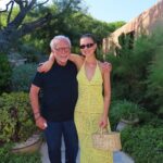 Nicola Peltz Beckham Instagram - I love my dad annddd I love my yellow dress 🥹🥹