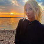 Katherine McNamara Instagram – Ran away to be a river rat… 🤍🚤🦋