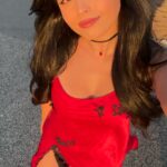 Valkyrae Instagram – in my red era ❤️