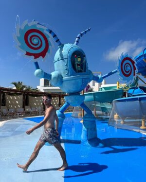 Ludwika Paleta Instagram - No se pierdan esta experiencia con sus hijos. @nickresortrivieramaya está INCREÍBLE!!! #spongebob #rivieramaya