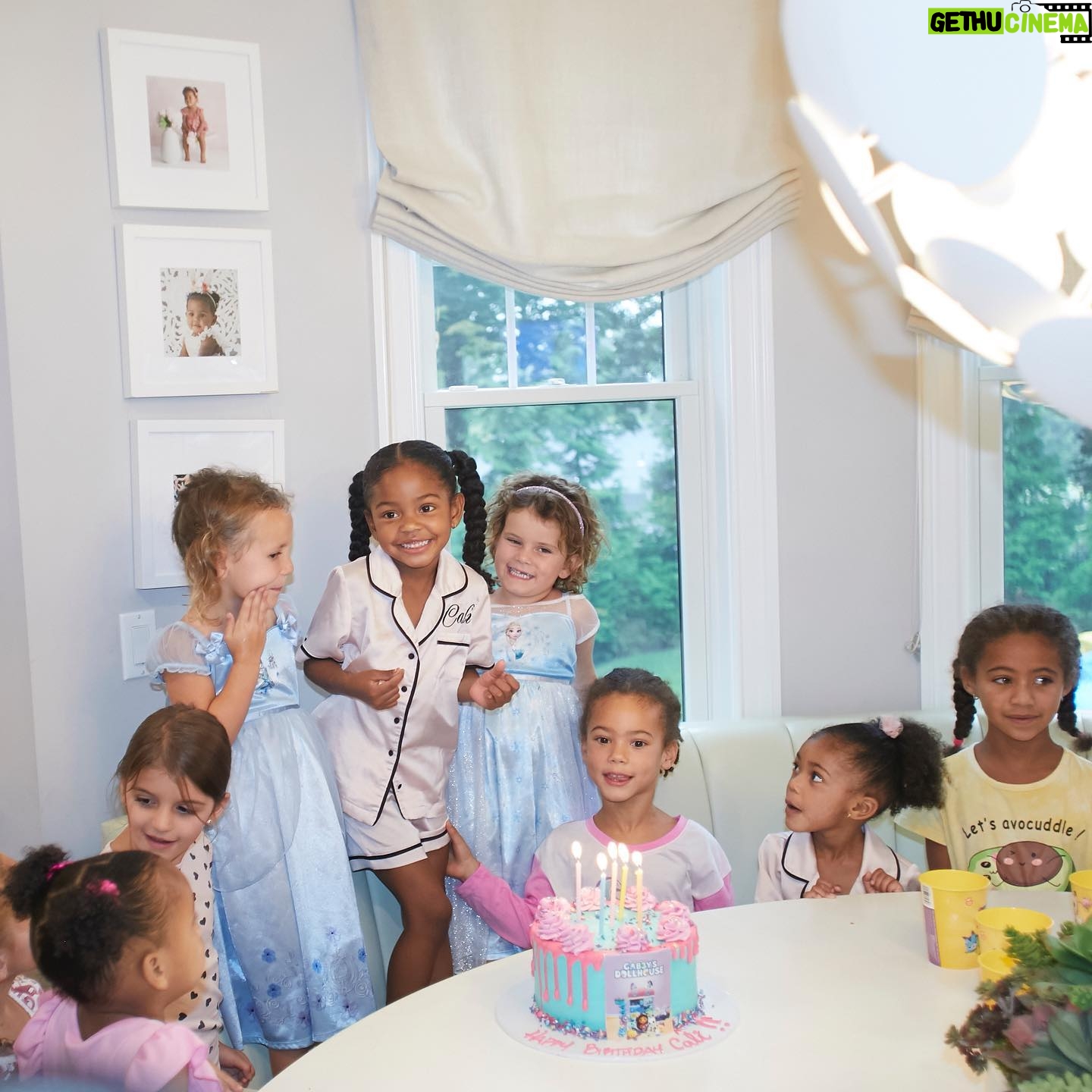 Chanel Iman Instagram - Just a few days ago my oldest little girl turned 5 🎉 Cali I Love you my sweet girl ❤️Mommy lives to see you and your sisters happy :) So many more celebrations to come ❤️