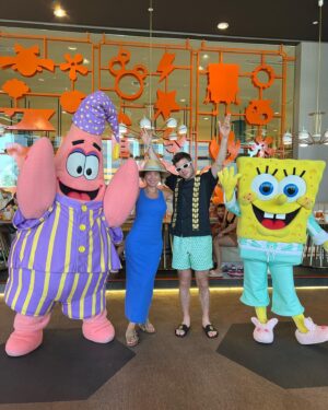 Ludwika Paleta Instagram - No se pierdan esta experiencia con sus hijos. @nickresortrivieramaya está INCREÍBLE!!! #spongebob #rivieramaya