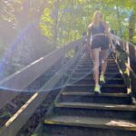 Katherine McNamara Instagram - Jumping into fitness can seem daunting, but even just getting outside for a little exploring is a great start! It’s a big beautiful world out there - you never know what you might find… I had 6 hours to kill on the way to the airport, so I went chasing waterfalls…