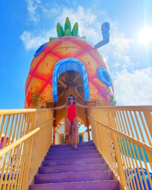 Ludwika Paleta Instagram - No se pierdan esta experiencia con sus hijos. @nickresortrivieramaya está INCREÍBLE!!! #spongebob #rivieramaya