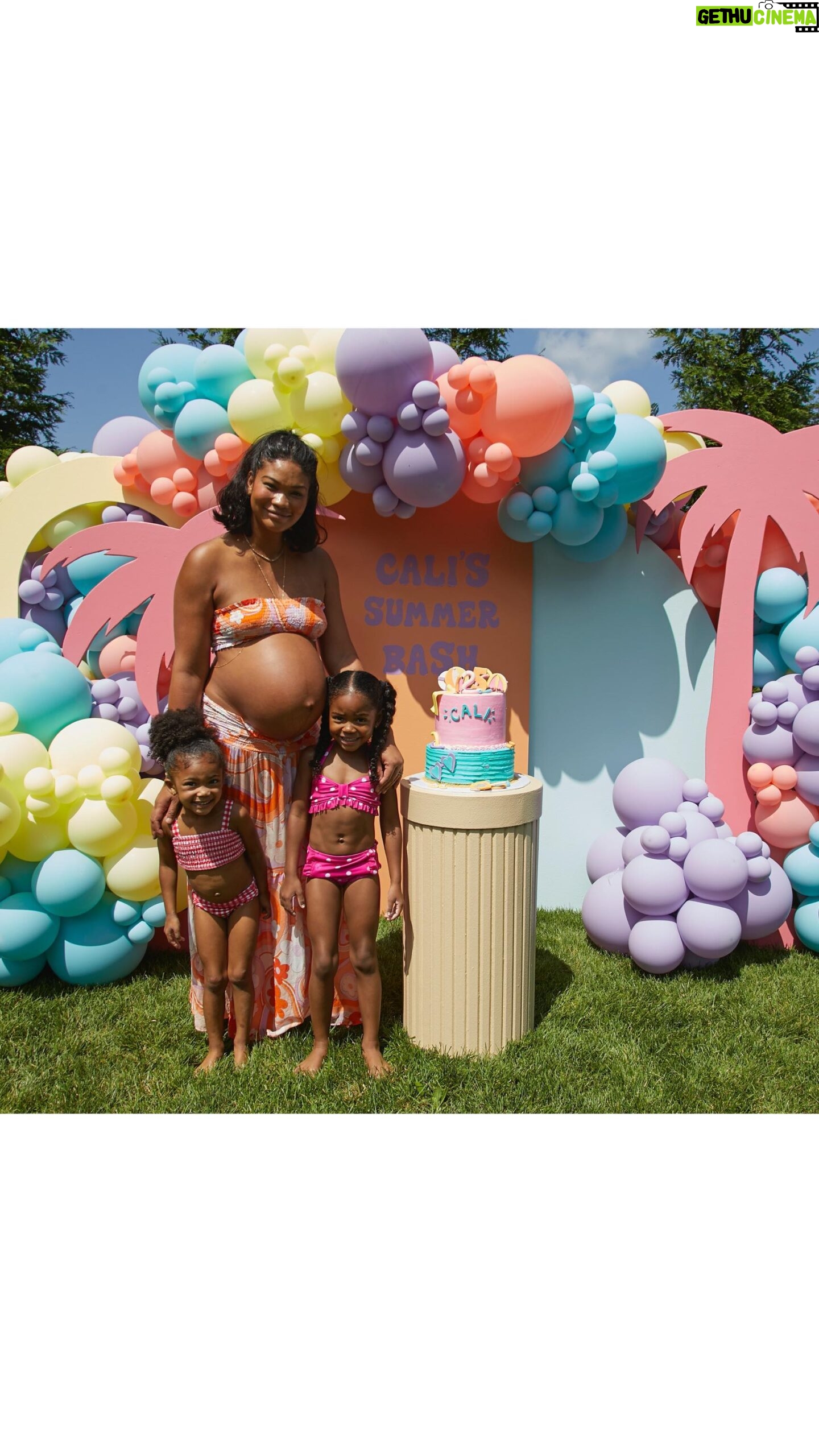 Chanel Iman Instagram - Happy Birthday !!!! Caliβs 5th Birthday Bash πππΎ From Sleepover to Splash Party ππ¦ π₯ @evan_erogers ππ½ @kbellesdesign @aniciangozi @kidstableny