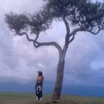 Danai Gurira Instagram - For this edition of #LoveOurGirls, I'm highlighting my trip to Kenya where I was able to visit the first-ever Kenyan carbon-neutral footprint safari @emboocamp and had the pleasure of being guided through the Maasai Mara by a couple of outstanding young Maasai women. This was such an exciting Love Our Girls moment because it breaks stereotypes in terms of our involvement in the conservation realm. I was also able to learn more about their work and involvement in their communities. I’m so excited for them to share their own experiences, stories, and what they have accomplished with you.

I also visited the @maraelephantproject, whose mission is protecting elephants and their habitats, and seeks a stable and healthy elephant population co-existing peacefully with people across the greater Mara ecosystem. During my time there, I met an astounding agronomist and leader in her field, Abigael, and learned about the groundbreaking work she and her team are doing.

I’m really excited for you to meet these incredible women and hear their powerful feminist perspectives. Enjoy! #EmbooRiver #EmbooCamps #MaasaiMara