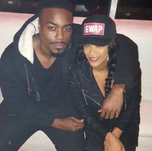 Tami Roman Instagram - SWIPE - Happy Anniversary @reggieyb1 We been doing this thang since 2014! 9 years together 5 years married 💛 thankful to do this thing called life with my best friend. I love you to life 🫶🏽