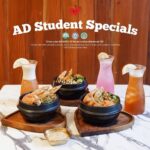 Judy Ann Santos Instagram - Repost from @ryan_agoncillo
•
Student breaks just got better! 📖 

Introducing AD Student Specials - the ultimate meal for those on campus. 🤓 Just flash your school ID and indulge in the goodness of our 3 student bowls - Sisig, Bagnet, and 1pc Perfect Fried Chicken - that comes with lumpiang ubod, adobong kangkong, fragrant garlic rice, and a cool glass of iced tea. Elevate your student life with a satisfying feast at AD Taft! 🍽️🎉 *Exclusively available at AD Taft

#LoveEatRelationship
Delivery: Hotline, GrabFood, FoodPanda
Taft: 0968 619 4971 / M-Sun 10am-9pm
Alabang: 0968 619 4972 / M-Thurs 10am-9pm; Fri 10am-10pm; Sat-Sun 8am-10pm