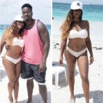 Tami Roman Instagram - SWIPE - Happy Anniversary @reggieyb1 We been doing this thang since 2014! 9 years together 5 years married 💛 thankful to do this thing called life with my best friend. I love you to life 🫶🏽