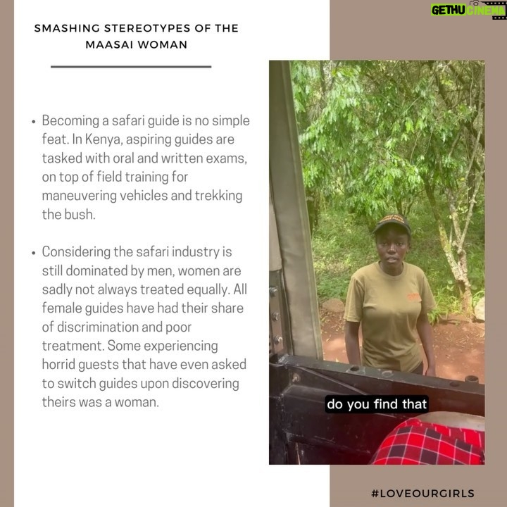 Danai Gurira Instagram - For this edition of #LoveOurGirls, I'm highlighting my trip to Kenya where I was able to visit the first-ever Kenyan carbon-neutral footprint safari @emboocamp and had the pleasure of being guided through the Maasai Mara by a couple of outstanding young Maasai women. This was such an exciting Love Our Girls moment because it breaks stereotypes in terms of our involvement in the conservation realm. I was also able to learn more about their work and involvement in their communities. I’m so excited for them to share their own experiences, stories, and what they have accomplished with you.
I also visited the @maraelephantproject, whose mission is protecting elephants and their habitats, and seeks a stable and healthy elephant population co-existing peacefully with people across the greater Mara ecosystem. During my time there, I met an astounding agronomist and leader in her field, Abigael, and learned about the groundbreaking work she and her team are doing.
I’m really excited for you to meet these incredible women and hear their powerful feminist perspectives. Enjoy! #EmbooRiver #EmbooCamps #MaasaiMara