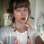 Milla Jovovich Instagram - 😘