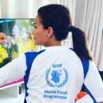 Hend Sabry Instagram - في البلاد التي تواجه مختلف الأزمات من نزاعات أو غيرها، غالبًا ما تأكل النساء والفتيات أخيرًا وأقلاً في أسرهن.
متخيلين كم منهن كان ممكن أن يكونوا جزءا من المنافسة على كأس العالم للسيدات 2023 في حال أتيحت لهن الفرص الكافية في التغذية السليمة منذ الصغر؟ ⚽ 
سعيدة بمشاركتي لبرنامج الأغذية العالمي اليوم في القضاء على الجوع وتمكين النساء في جميع أنحاء العالم!

In countries facing conflict, famine and hunger, women and girls often eat last and least in their households. Imagine how many of them could’ve been competing TODAY in the FIFA World Cup 2023 for women? ⚽
 
Today, I’m wearing my @WFP jersey with pride to show my commitment to ending hunger and empowering women globally! Stand with me in the fight against hunger during the #FIFAWWC semi-finals.
@wfp_mena @cindymccain @fifawomensworldcup