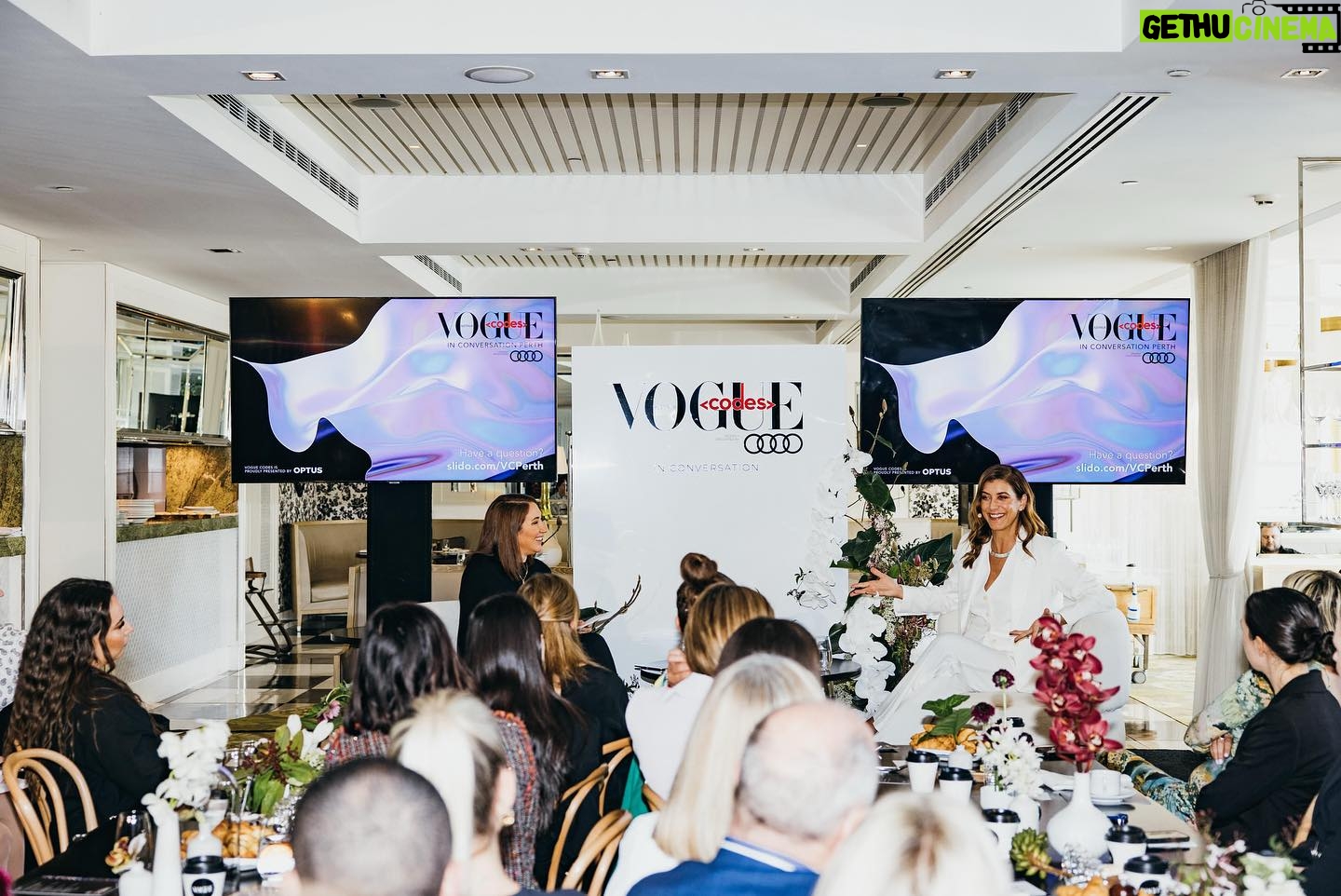 Kate Walsh Instagram - Thanks so much to the amazing women (& you gentlemen too π) for coming to breakfast with me and gorgeous @edwinamccann & @vogueaustralia for the #VogueCodes Breakfast chat alongside @kit_b_001 & everyone at @audicentreperth & @audiaustrailia πͺπΌπΈπ @jodyfiannaca_hairstylist β‘οΈ @hendrawmakeup π