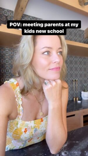 Elizabeth Banks Instagram - Middle School, here we come!