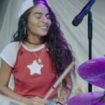 Jessie Reyez Instagram - Sound check shenanigans and 🏊🏽‍♀️ outside my comfort zone