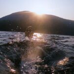 Jessie Reyez Instagram - The amount of peace I feel when I swim out into the middle of a lake is almost inexplicable. Almost. But I’ll try. I think I love it so deeply because a lake is an expression of the unknown, where when I open my eyes, the darkness seems wildly infinite…and yet all the while it reminds my subconscious of the womb we came from. 
I find clemency here. 
I find a sovereignty in water that land has never been able to give me. 
It pardons the gravity of life.
And in that forgiveness 
And in that weightlessness 
I am free. 

📸 @danecollison