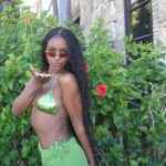 Justine Skye Instagram - how many bikinis can you wear in 48hrs you ask?