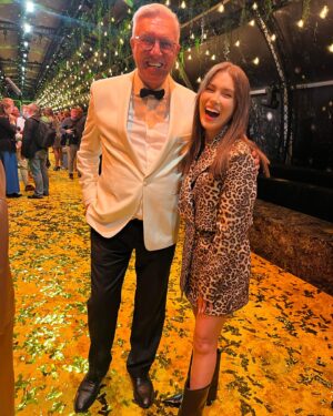 Anna-Maria Sieklucka Instagram - What a night!
@marccain Thank u for having me!
Amazing 50th Anniversary!
.
.
.
#marccaingirls #summernightsdream #marccain #50thanniversary #fashionshow #fashion #celebrate