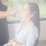 Scarlet Ortiz Instagram - @clx.icons  Un poquito del proceso! #portada #clxicons #moda #fashion #model #editorial #hechoenvenezuela #scarletortiz  Graciasssss @gabypinomakeup @josematafotografia @byefrainmogollon @jinethalejandra_ @marisela.bbe