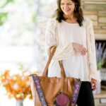 Ree Drummond Instagram - PW fall apparel!! 🍂 Featuring: Puff sleeves, stretchy lace, soft knits, flattering fits, rich colors, casual styles, and pretty prints! Also featuring: Alex (one of my two favorite daughters), Betsy (best sister ever), Gigi (best intern ever), and my grand dog GEORGE. (Oh, and me.😊) Link to the whole collection is in my profile, sizes S through 3X…yay!! ❤️