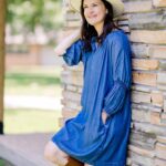 Ree Drummond Instagram - PW fall apparel!! 🍂 Featuring: Puff sleeves, stretchy lace, soft knits, flattering fits, rich colors, casual styles, and pretty prints! Also featuring: Alex (one of my two favorite daughters), Betsy (best sister ever), Gigi (best intern ever), and my grand dog GEORGE. (Oh, and me.😊) Link to the whole collection is in my profile, sizes S through 3X…yay!! ❤️