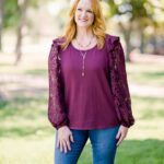 Ree Drummond Instagram - PW fall apparel!! 🍂 Featuring: Puff sleeves, stretchy lace, soft knits, flattering fits, rich colors, casual styles, and pretty prints! Also featuring: Alex (one of my two favorite daughters), Betsy (best sister ever), Gigi (best intern ever), and my grand dog GEORGE. (Oh, and me.😊) Link to the whole collection is in my profile, sizes S through 3X…yay!! ❤️