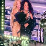 Katherine McNamara Instagram - Took my Virgo queen @jaykeworkman to see 𝒕𝒉𝒆 Virgo queen @Beyonce on her birthday. 👑 🐝 🧁 What. A. Show. What. A. Woman. What. An. Artist. #RenaissanceTour #VirgoSeason Also… DIANA ROSS!!!