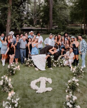 Cierra Ramirez Instagram - Spoiler alert: I said YES! 💍🤍

I prayed for a love like yours @othrsyde. I also couldn’t have dreamt up a better proposal if I tried.…in my hometown with everyone I love! You are the most thoughtful person & I can’t wait to annoy you for the rest of my life hehehe I’m the luckiest girl in the world🤍

BIG thank you to all of my friends who flew out & surprised me- you made one of the best days of my life THAT much more memorable. 

& Thank you thank you thank you to my sweet @crisramirez16 @savannahramirez & @delarashirvani for helping jonathan put this all together. You are truly heaven sent & I don’t know what I’d do without y’all. (I’m also very impressed on how well y’all kept this a secret!)

wow. pinch meeeee🥲🤍

& another big thank you to: 
@dreamstudioshtx 
@beyondbloems 
@divisistrings