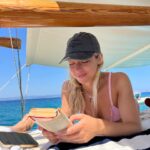 Poppy Delevingne Instagram - Greece is the word. 🧿 💙 🧿 

*still clutching onto Summer