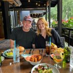 Ree Drummond Instagram - I ordered a burger with onion rings thinking I’d also have a couple of Ladd’s fries. Then Ladd ordered a burger with onion rings because he really wanted onion rings. Then I changed my order to fries because I wanted both fries and onion rings. Then Ladd said let’s both get fries and split a side of onion rings. And that’s why we’ve been married 27 years.