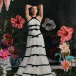 Milla Jovovich Instagram - What a special experience to showcase the new collection for @rodarte! I’ve known the designers @kateandlauramulleavy since they did their first ground breaking collections and was always one of the many, many girls salivating to wear their exceptional designs! So you can all imagine how amazing it feels to be featured with my daughter @everanderson in Kate and Laura’s newest masterpieces! Thank you ladies for giving me such unforgettable memories with these pictures! If you go on their page, you can see all the uniquely talented ladies photographed this season, one of them being @joannanewsom herself who’s song I’ve chosen for this post!❤️❤️❤️

The Rodarte Spring / Summer 2024 Portrait Series
    
  Designed by @kateandlauramulleavy
    Photography by: @dritch
    
    Styled by: @shirleykurata and @ashleyfurnival
    Hair by: @tiago_goya 
    Makeup by:  @u.z.o for @narsissist
    Manicures by: @MTMorganTaylor
    Production Design by: @adamandtinadesign
    Post Production: @phtsdr
    Production by: @blondprodn
    Executive Production by: @nicoleprokes
    Production Coordinator by:  @amandamescudi
    Production by: @h.ladyyy
    Shot at Primo Studio @primostudiosla
 
    #rodarte