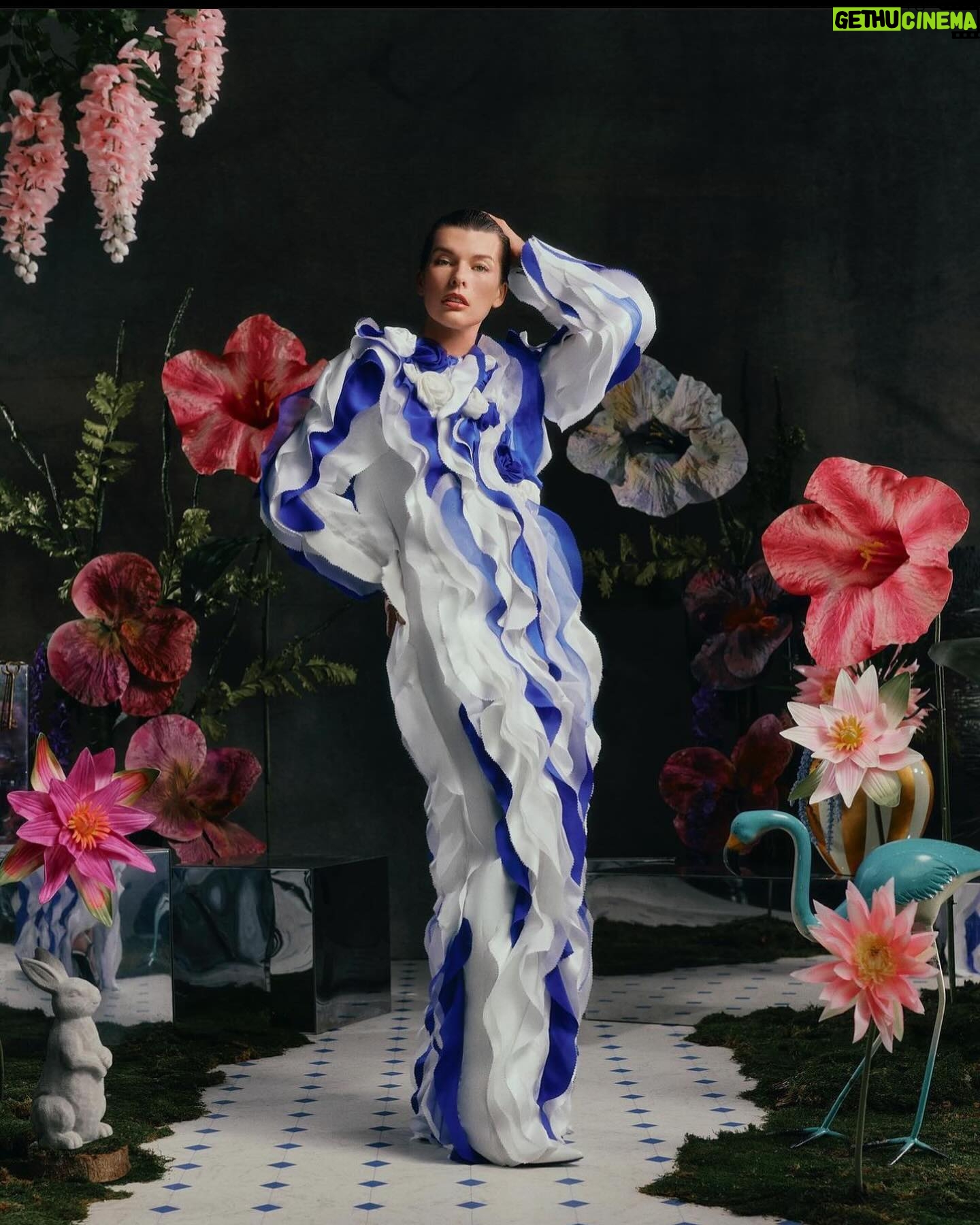 Milla Jovovich Instagram - What a special experience to showcase the new collection for @rodarte! I’ve known the designers @kateandlauramulleavy since they did their first ground breaking collections and was always one of the many, many girls salivating to wear their exceptional designs! So you can all imagine how amazing it feels to be featured with my daughter @everanderson in Kate and Laura’s newest masterpieces! Thank you ladies for giving me such unforgettable memories with these pictures! If you go on their page, you can see all the uniquely talented ladies photographed this season, one of them being @joannanewsom herself who’s song I’ve chosen for this post!❤️❤️❤️
The Rodarte Spring / Summer 2024 Portrait Series
Designed by @kateandlauramulleavy
Photography by: @dritch
Styled by: @shirleykurata and @ashleyfurnival
Hair by: @tiago_goya
Makeup by: @u.z.o for @narsissist
Manicures by: @MTMorganTaylor
Production Design by: @adamandtinadesign
Post Production: @phtsdr
Production by: @blondprodn
Executive Production by: @nicoleprokes
Production Coordinator by: @amandamescudi
Production by: @h.ladyyy
Shot at Primo Studio @primostudiosla
#rodarte
