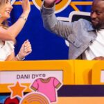 Dani Dyer Instagram - Had the best time on @AmazonUK’s Quiz of 25 Years. What a team @babatundecomedian 🤝 and happy 25th Amazon UK 🎂 Make sure to watch the full quiz on Amazon UK’s YouTube channel hosted by @tomindeed with me, @babatundecomedian @1judilove and @samthompsonuk 
#AmazonUK25 #AD
