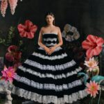Milla Jovovich Instagram - What a special experience to showcase the new collection for @rodarte! I’ve known the designers @kateandlauramulleavy since they did their first ground breaking collections and was always one of the many, many girls salivating to wear their exceptional designs! So you can all imagine how amazing it feels to be featured with my daughter @everanderson in Kate and Laura’s newest masterpieces! Thank you ladies for giving me such unforgettable memories with these pictures! If you go on their page, you can see all the uniquely talented ladies photographed this season, one of them being @joannanewsom herself who’s song I’ve chosen for this post!❤️❤️❤️

The Rodarte Spring / Summer 2024 Portrait Series
    
  Designed by @kateandlauramulleavy
    Photography by: @dritch
    
    Styled by: @shirleykurata and @ashleyfurnival
    Hair by: @tiago_goya 
    Makeup by:  @u.z.o for @narsissist
    Manicures by: @MTMorganTaylor
    Production Design by: @adamandtinadesign
    Post Production: @phtsdr
    Production by: @blondprodn
    Executive Production by: @nicoleprokes
    Production Coordinator by:  @amandamescudi
    Production by: @h.ladyyy
    Shot at Primo Studio @primostudiosla
 
    #rodarte