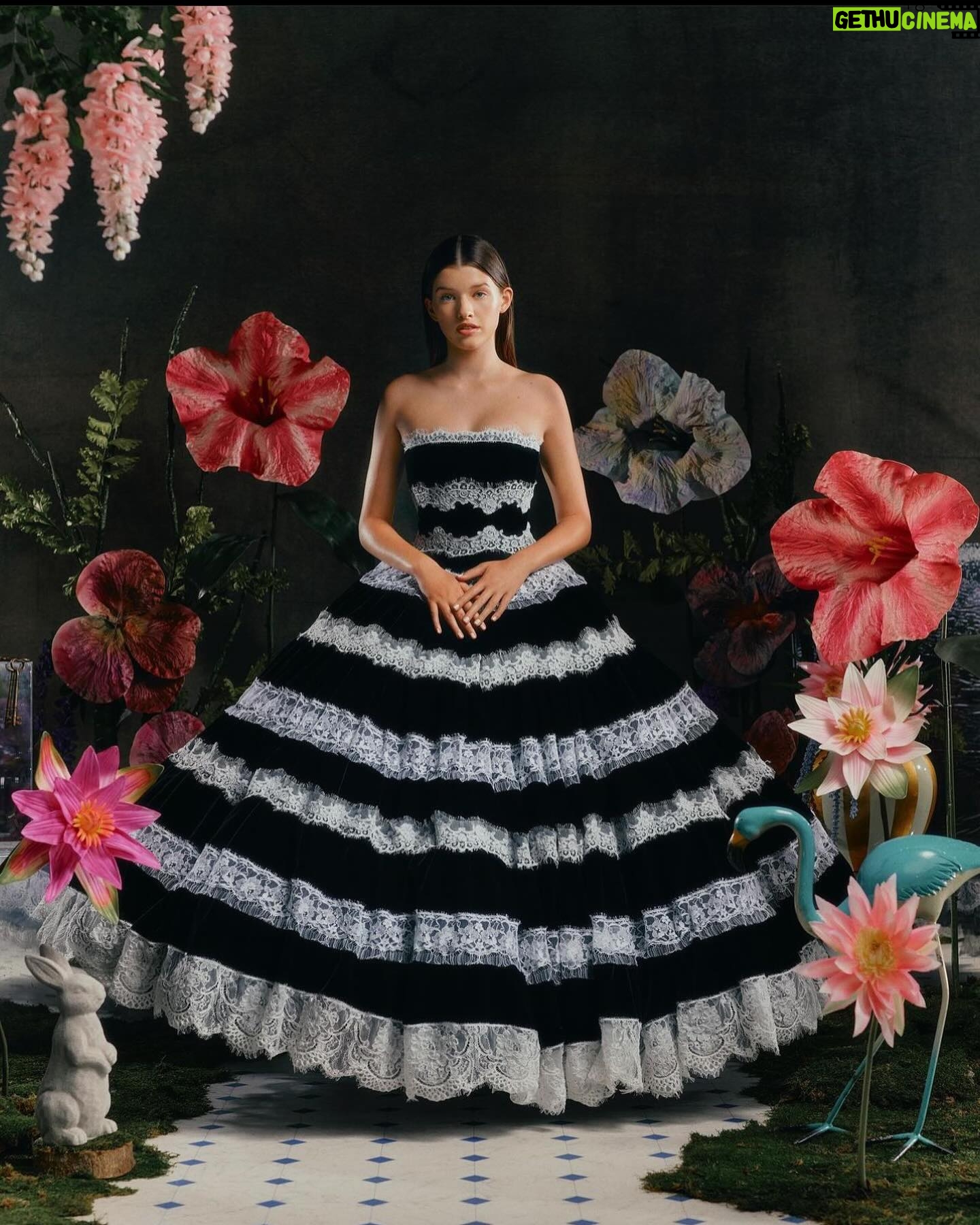Milla Jovovich Instagram - What a special experience to showcase the new collection for @rodarte! I’ve known the designers @kateandlauramulleavy since they did their first ground breaking collections and was always one of the many, many girls salivating to wear their exceptional designs! So you can all imagine how amazing it feels to be featured with my daughter @everanderson in Kate and Laura’s newest masterpieces! Thank you ladies for giving me such unforgettable memories with these pictures! If you go on their page, you can see all the uniquely talented ladies photographed this season, one of them being @joannanewsom herself who’s song I’ve chosen for this post!❤️❤️❤️
The Rodarte Spring / Summer 2024 Portrait Series
Designed by @kateandlauramulleavy
Photography by: @dritch
Styled by: @shirleykurata and @ashleyfurnival
Hair by: @tiago_goya
Makeup by: @u.z.o for @narsissist
Manicures by: @MTMorganTaylor
Production Design by: @adamandtinadesign
Post Production: @phtsdr
Production by: @blondprodn
Executive Production by: @nicoleprokes
Production Coordinator by: @amandamescudi
Production by: @h.ladyyy
Shot at Primo Studio @primostudiosla
#rodarte