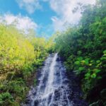 Jessica Capshaw Instagram - Hike to a waterfall? ✅

Friendships forged? ✅

Memories made?✅ #Tahiti