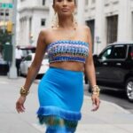 Jeannie Mai Instagram - @patbo knows how to get me outsiide🌪️

📸: @polymathicwallace #NYFW