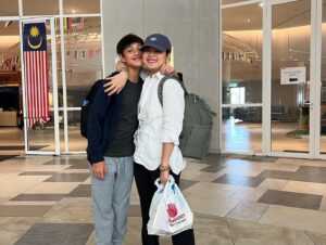 Judy Ann Santos Instagram - First time to leave manila without dada and the girls.. this time it’s just mommy and kuya and ate arlen .. missing a big chunk of our family here in KL.. mommy and kuya time muna, while dada spends time with the girls. Missing you big time bub. 😘😘 @ryan_agoncillo