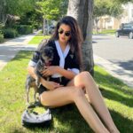 Praya Lundberg Instagram - Rescue Pups, Sunshine and juices cure everything ✨